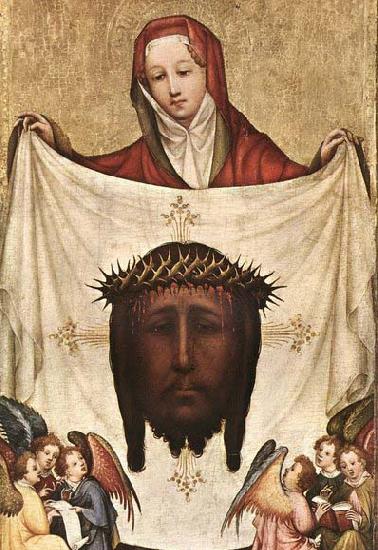 MASTER of Saint Veronica St. Veronica with the Holy Kerchief oil painting image